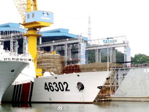 瘋狂下餃子 中國(guó)造船廠內(nèi)軍艦海警船大批建造，網(wǎng)絡(luò)建設(shè)如火如荼